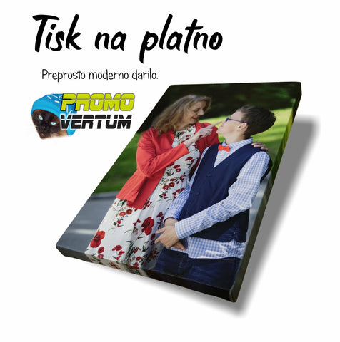 Tisk na platno preprosto moderno darilo - Promovertum