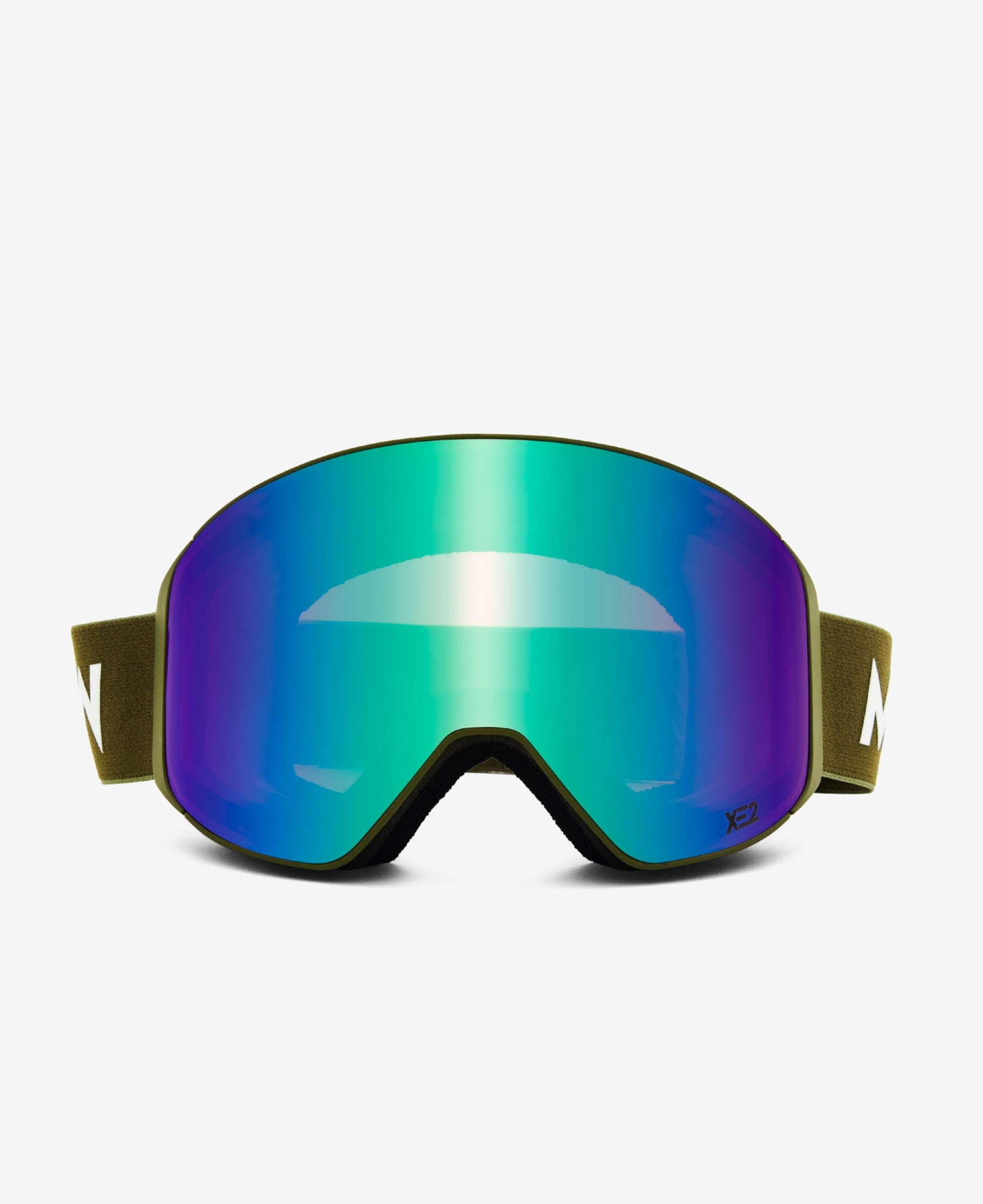 FLIP XE2 - Army Green Mirror - Ski Goggles ⎪ MESSYWEEKEND