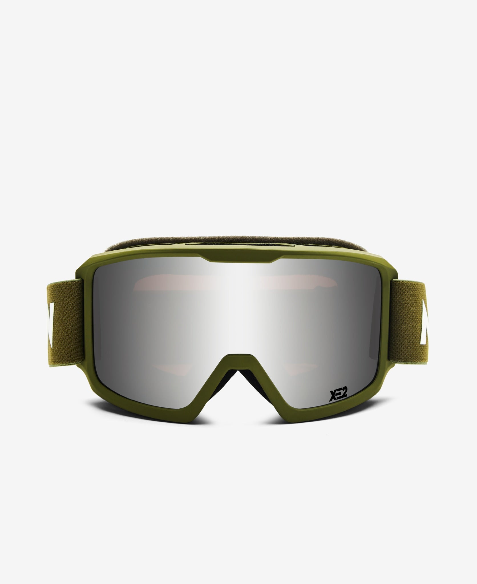 FERDI - Black Green Mirror - Ski Goggles ⎪ MESSYWEEKEND