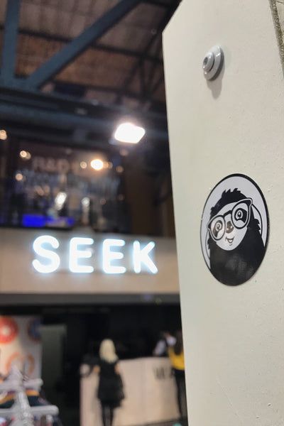 hangloo und die Seek Messe (beide Logos)