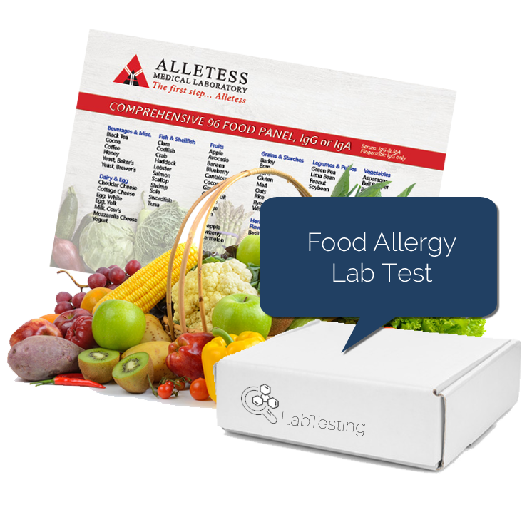 Food Allergy Elisa Test Kit 96 Foods Includes Comprehensive Food Aller