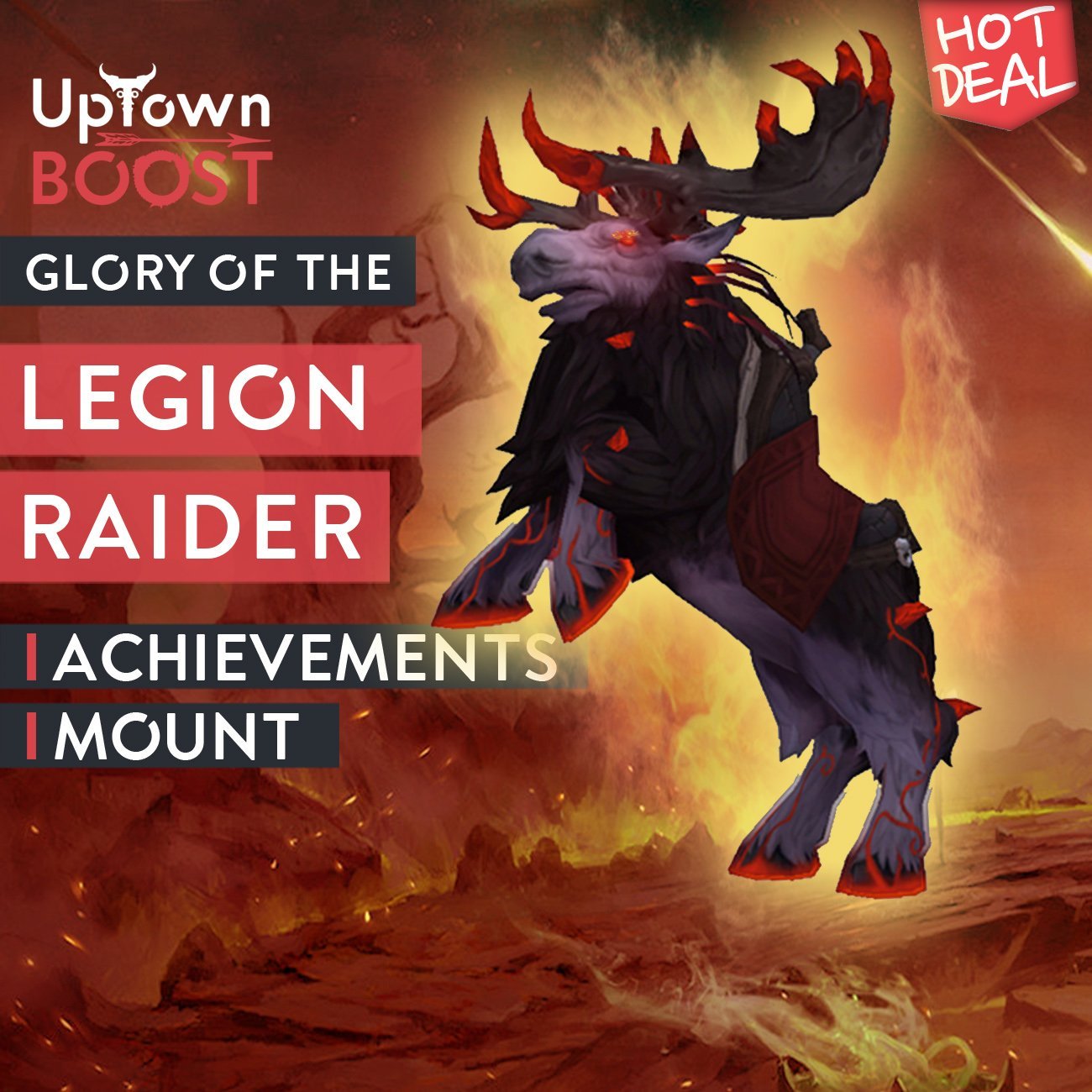 glory of the legion raider mount