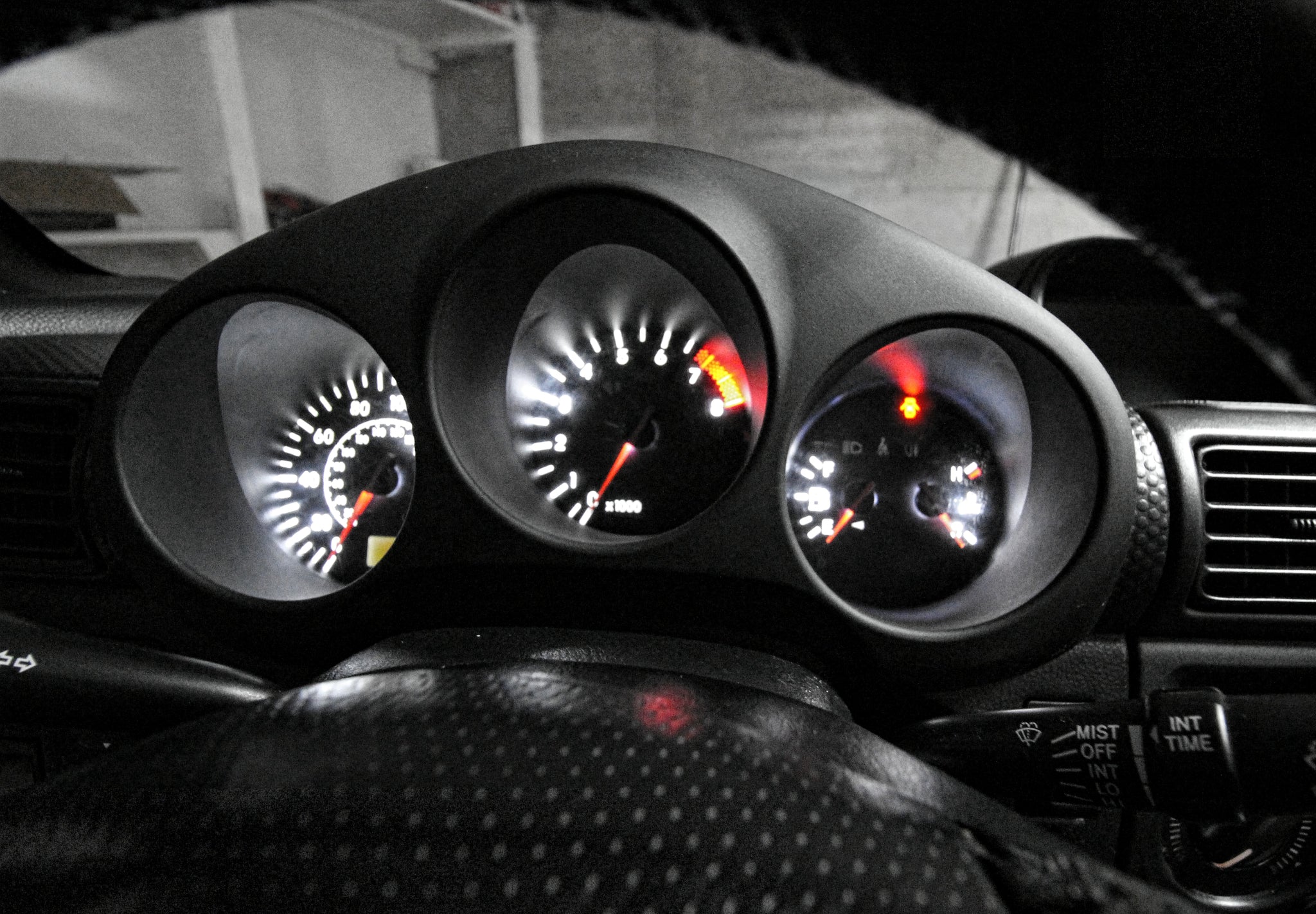 mr2 dash lights