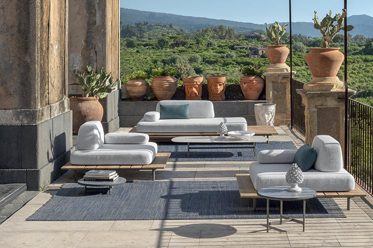Outdoor Sofas, Armchairs & Seating | Garden Furniture | LuxDeco.com