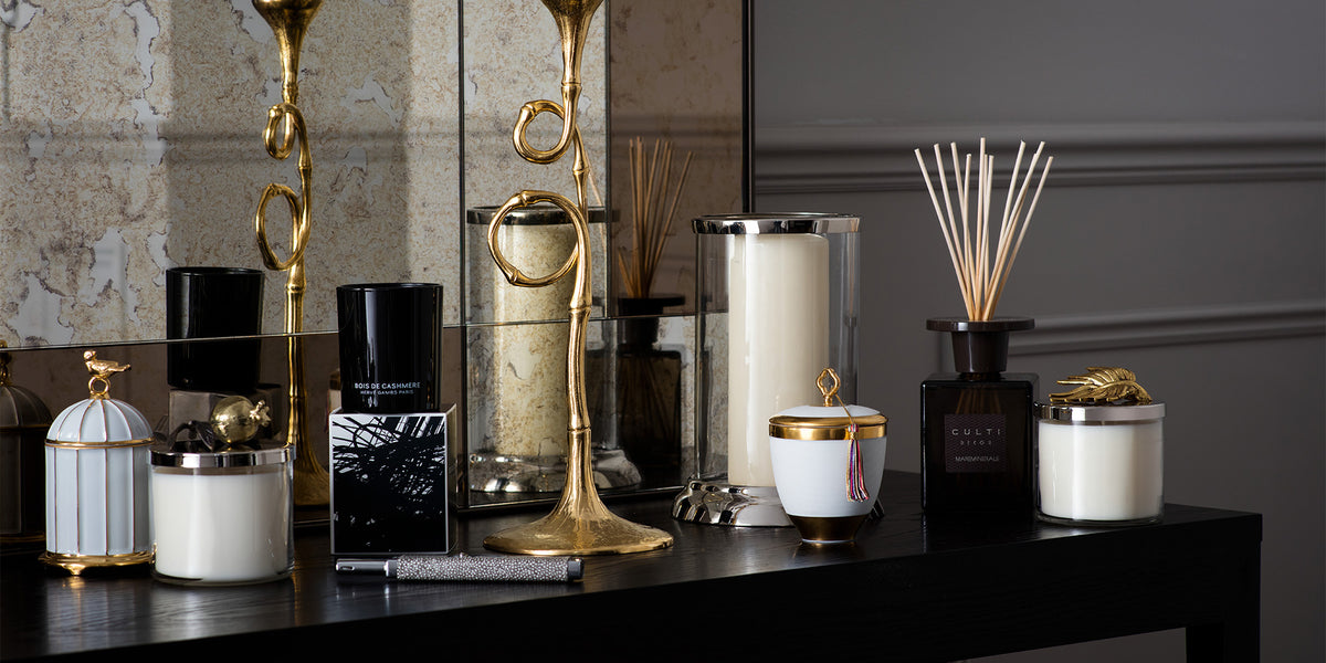 Shop Luxury Home Fragrance Accessories & Candle Sets | LuxDeco.com