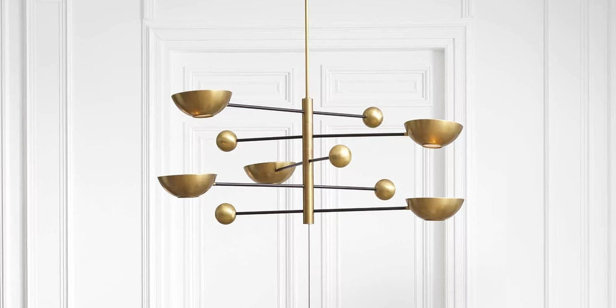 Eichholtz Brass Salinas Chandelier