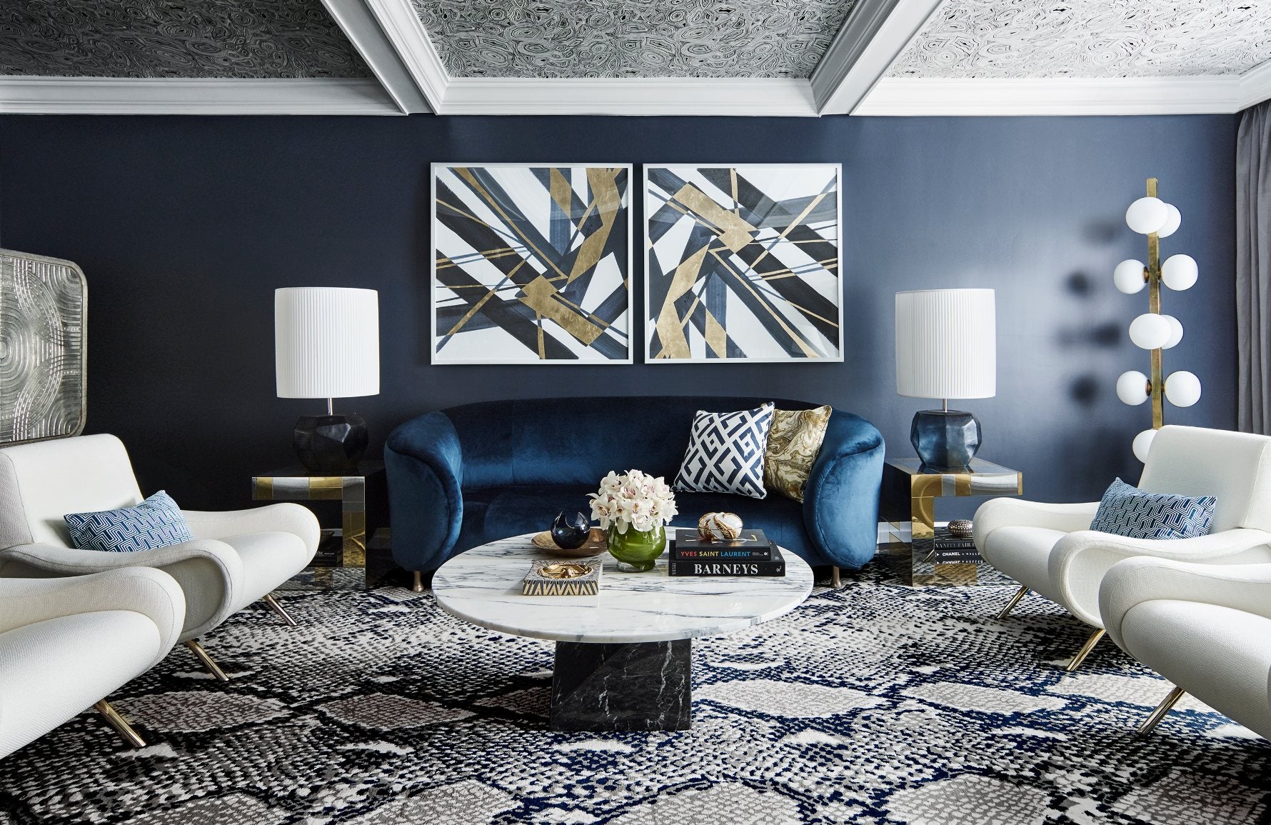 11 Incredible Blue Living Room Colour Scheme Ideas LuxDeco