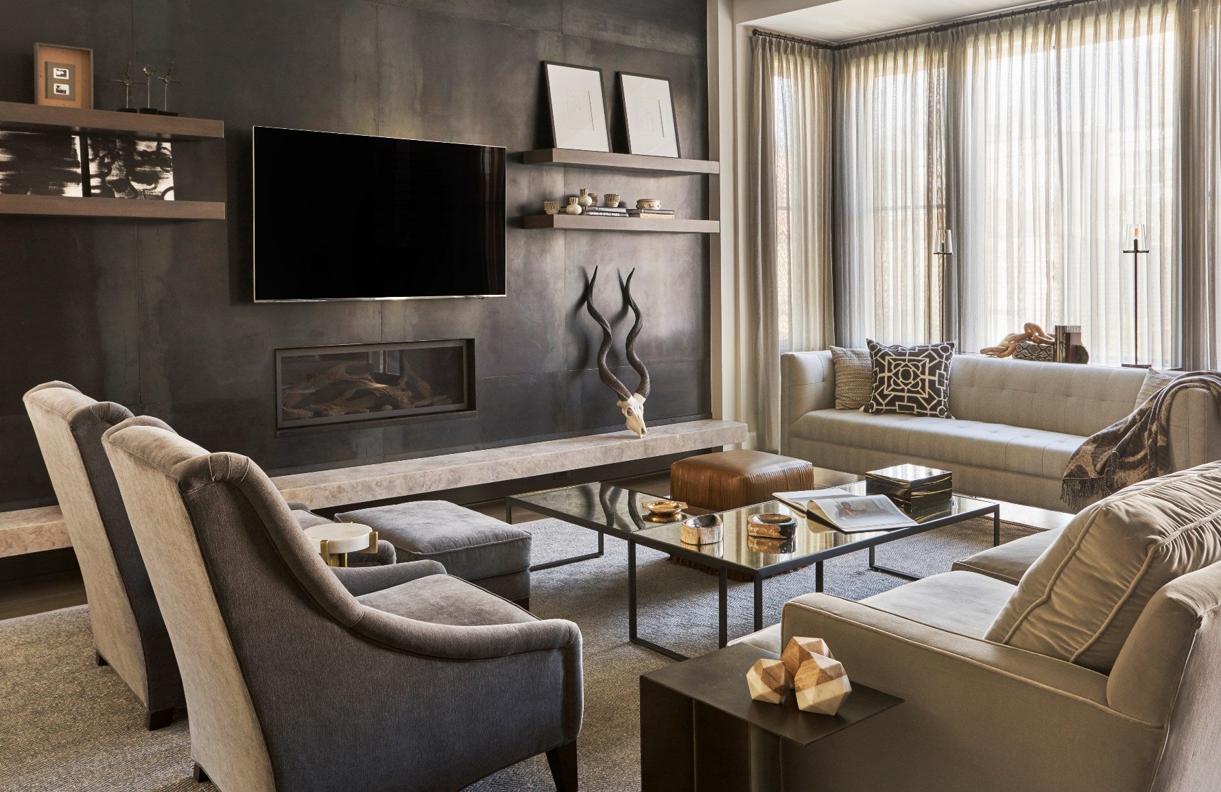 15 Grey Living Room Ideas Grey Colour Schemes LuxDeco