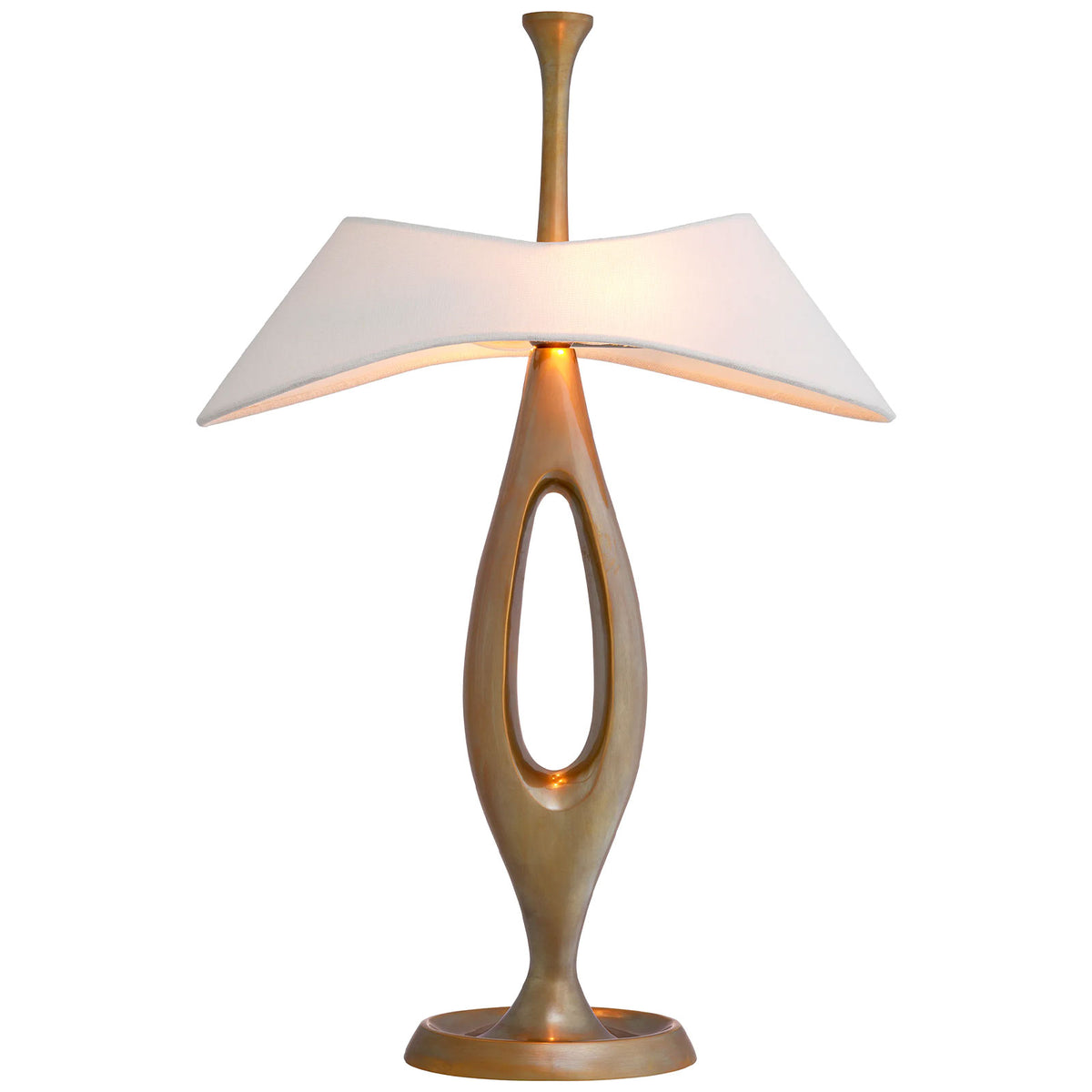 Gianfranco Table Lamp, Vintage Brass