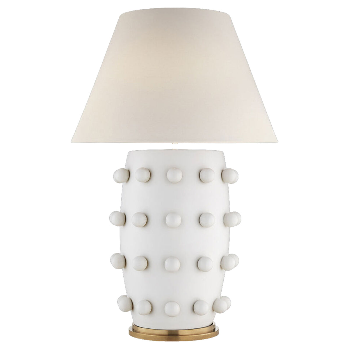 Linden Large Table Lamp, White