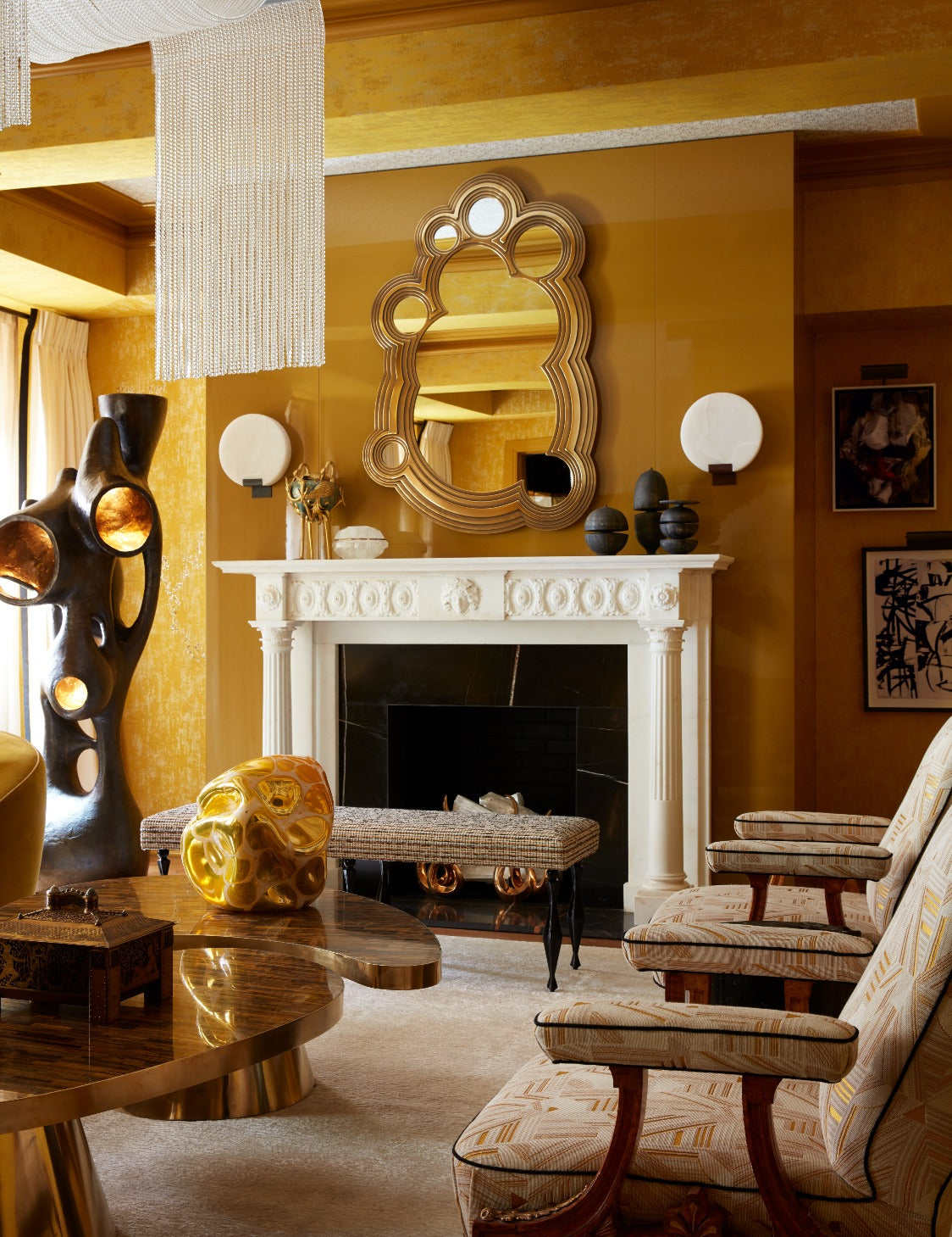 Best Yellow Living Room Ideas Yellow Decoration LuxDeco