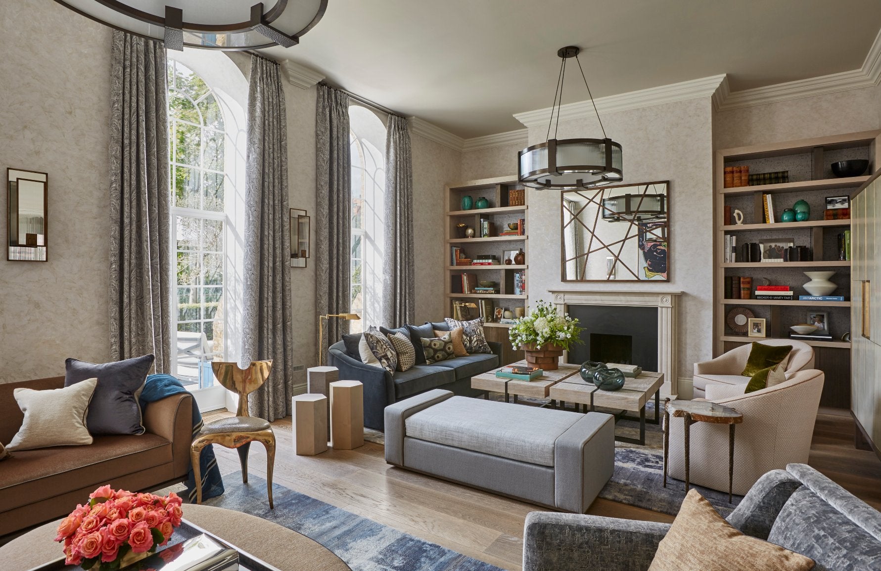 The Best of Luxury Interiors & Interior Designers in London – Helen Green Chelsea Family Home – LuxDeco.com Style Guide