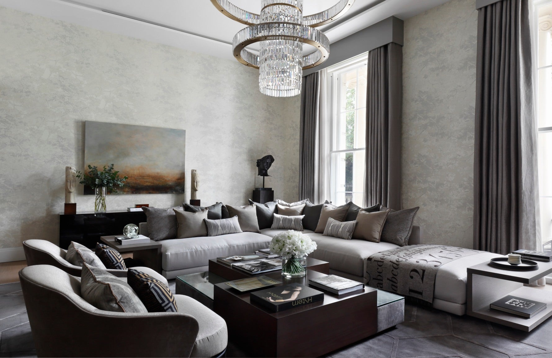 How to Decorate a Large Living Room | Ideas & Tips | LuxDeco