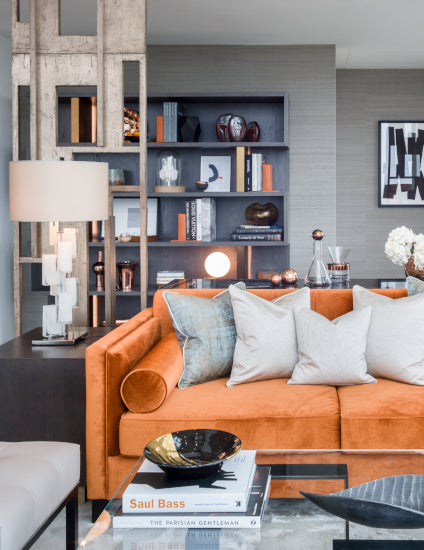 Orange Living Room Ideas Decorating With Orange Luxdeco Com