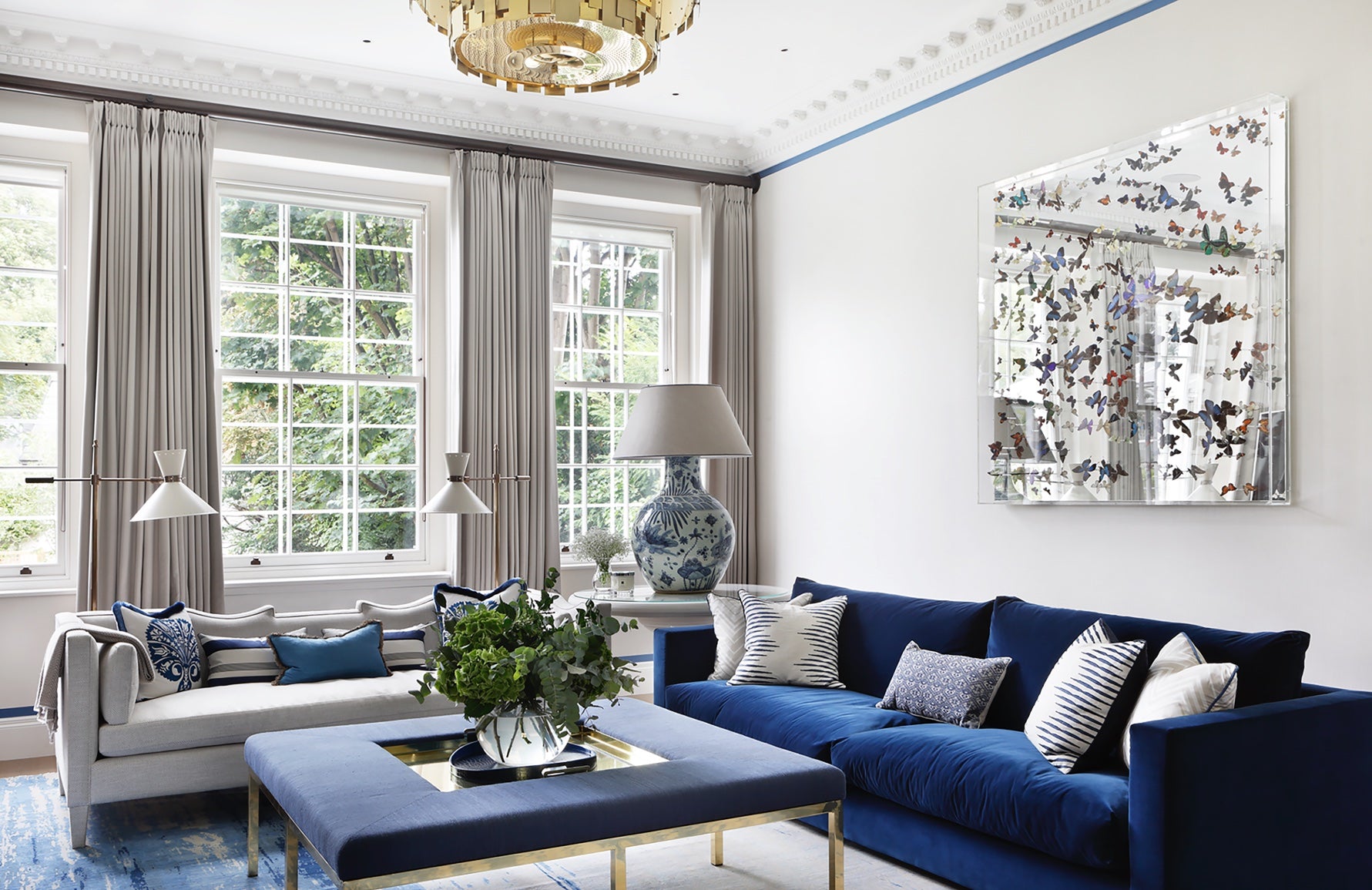 11 Incredible Blue Living Room Colour Scheme Ideas | LuxDeco