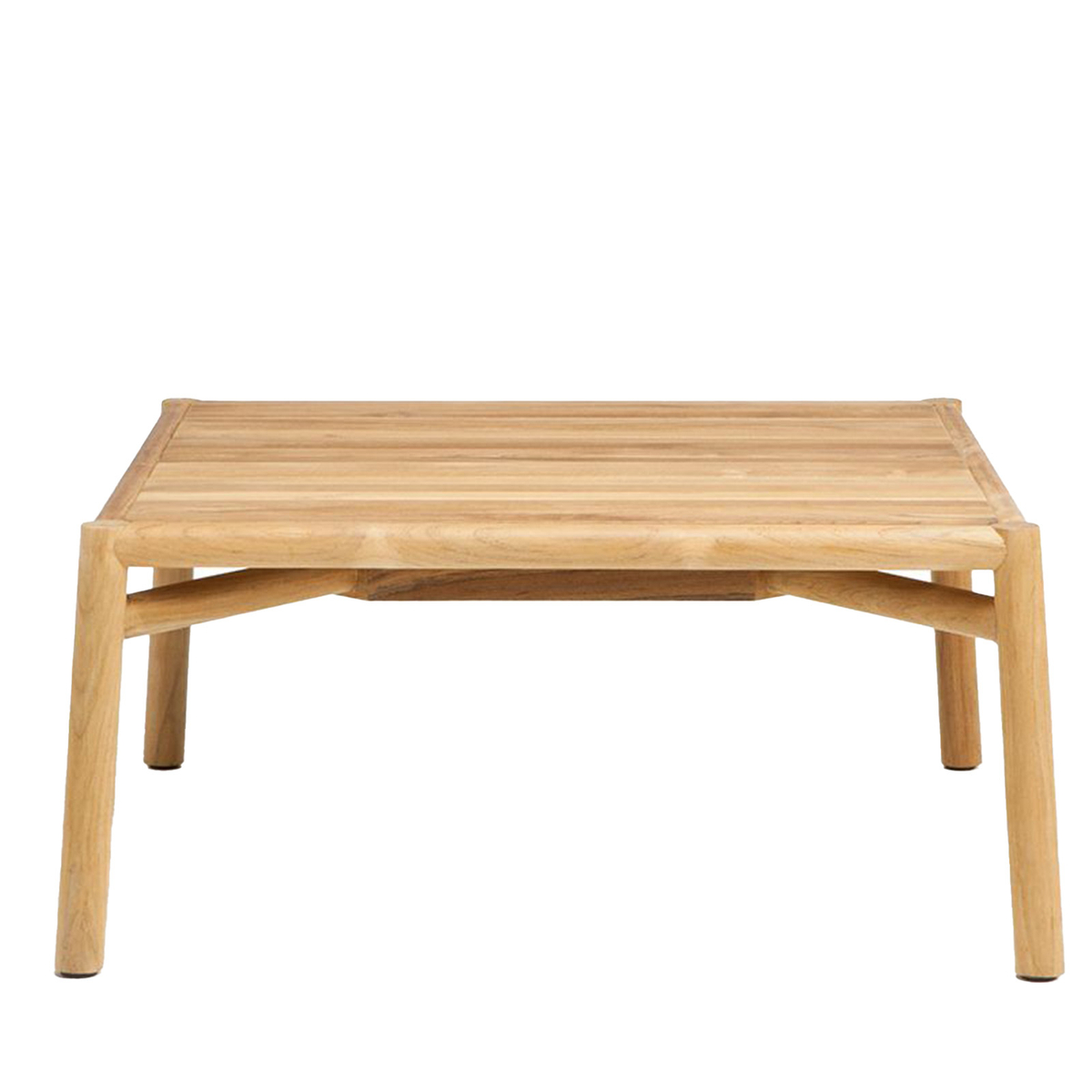 Kilt Outdoor Teak Square Coffee Table