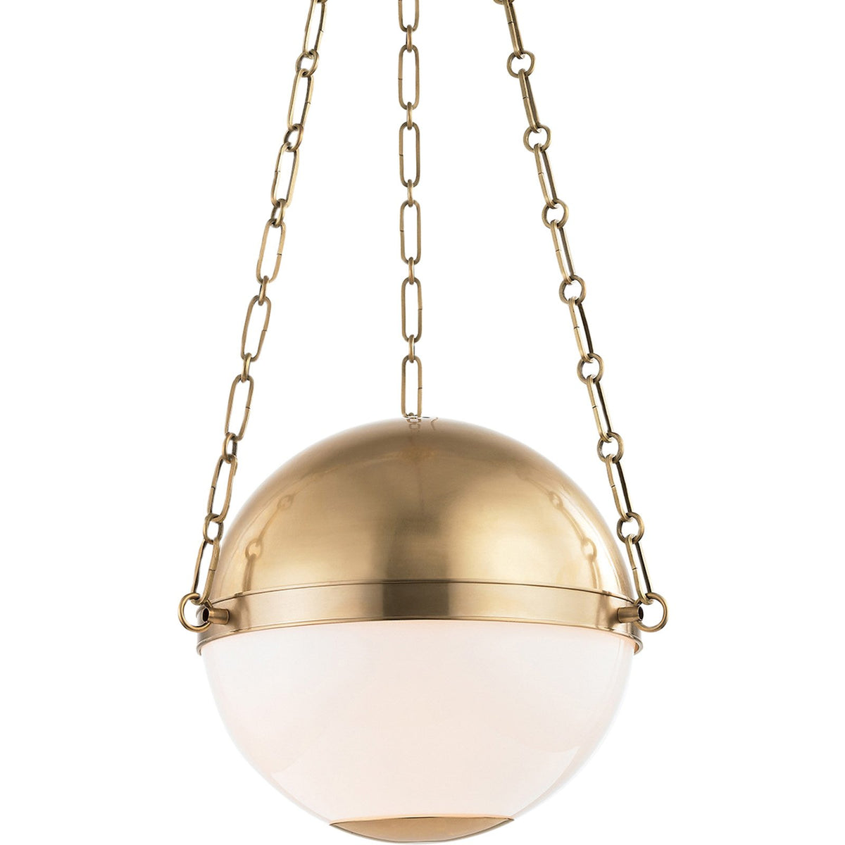 Brass Sphere Pendant