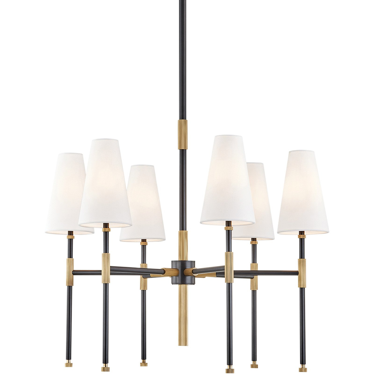 Bowery Small Brass Chandelier