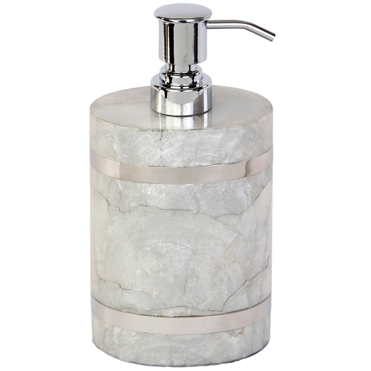 Luxor Collection Liquid Dispenser, Silver