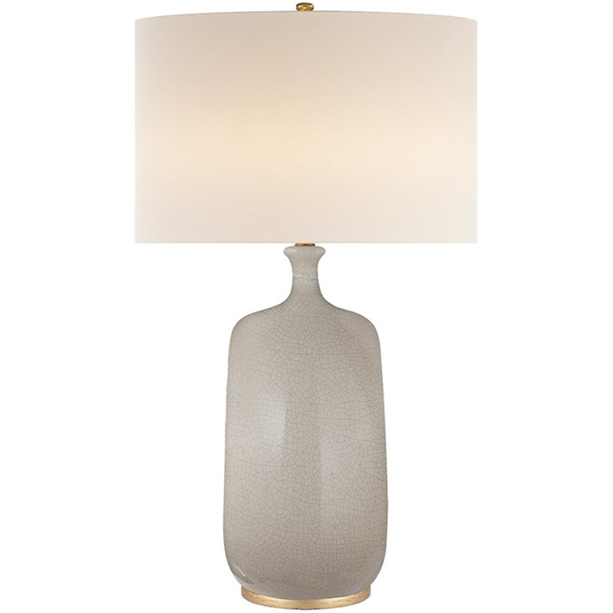 Culloden Craquelure Table Lamp, Bone