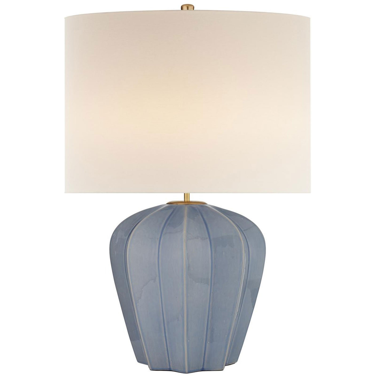 Pierrepont Medium Table Lamp, Polar Blue