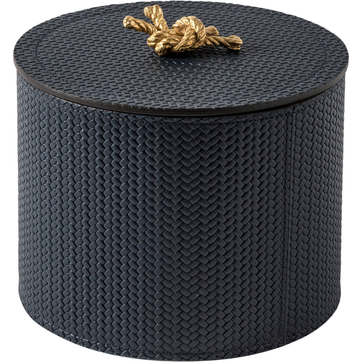 Thalia Round Box, Navy