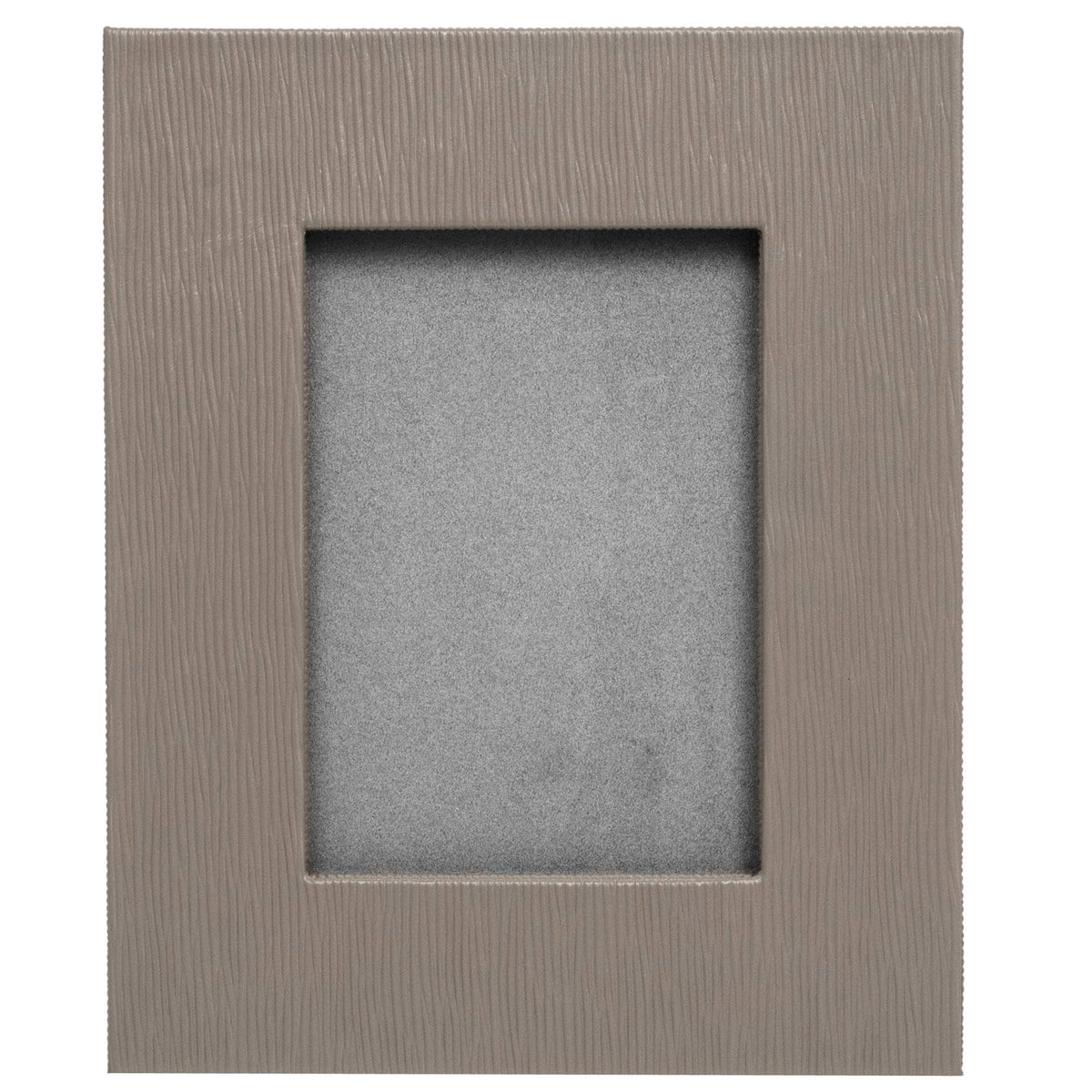 Leather Photo Frame, Taupe
