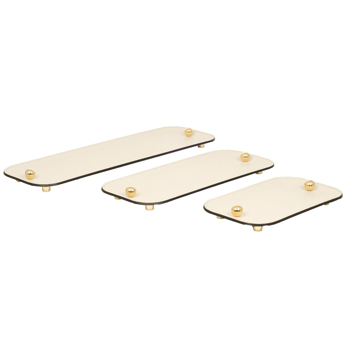 Olimpia Tray, Cream