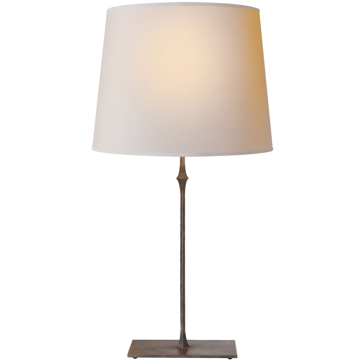 Dauphine Table Lamp, Aged Iron