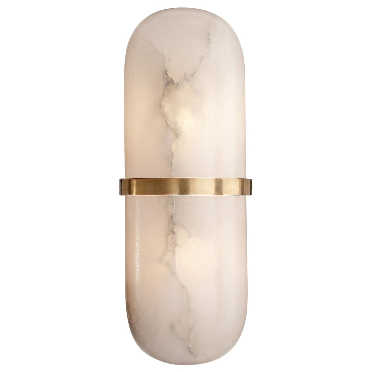 Melange Pill Sconce, Brass