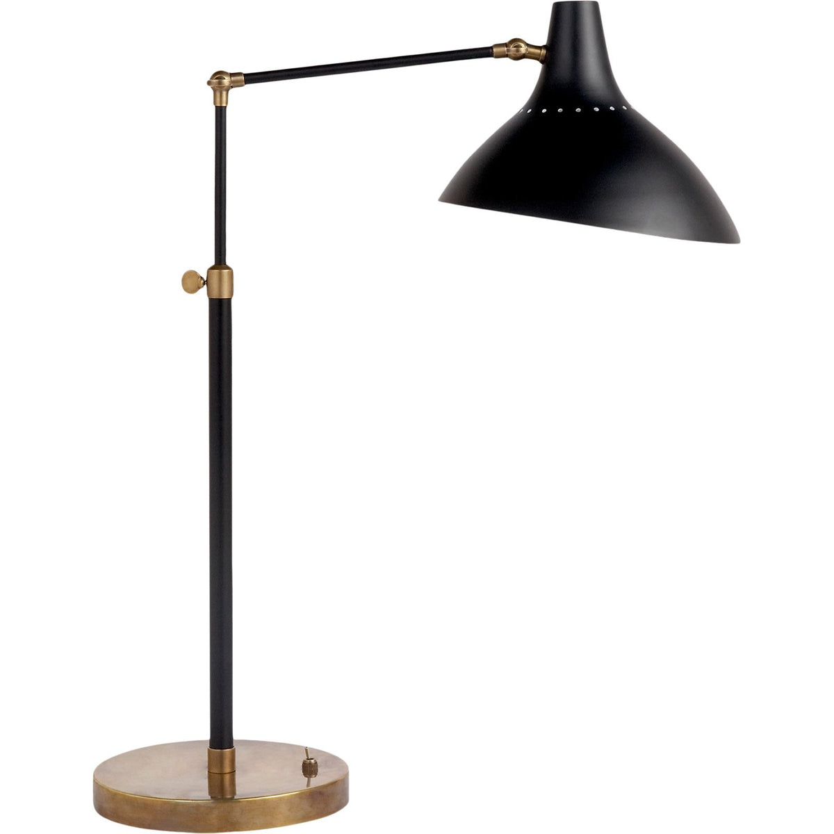 Charlton Desk Lamp, Brass