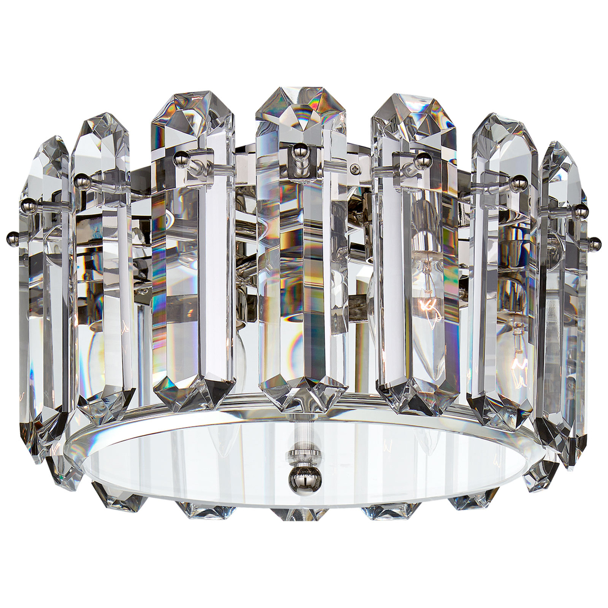 Bonnington Small Flush Mount, Nickel