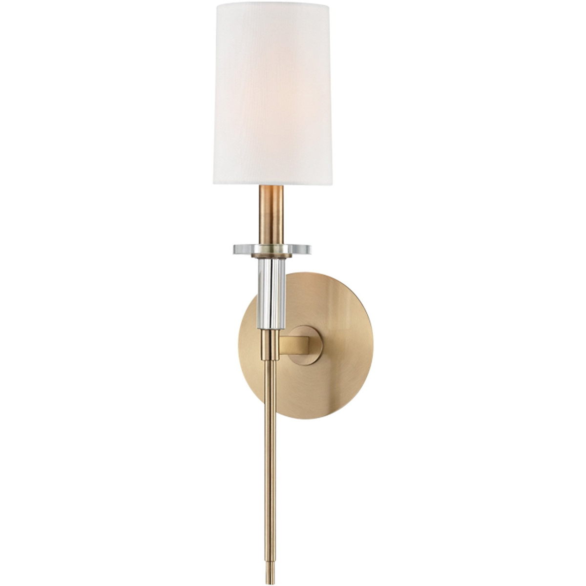 Amherst Brass Wall Light