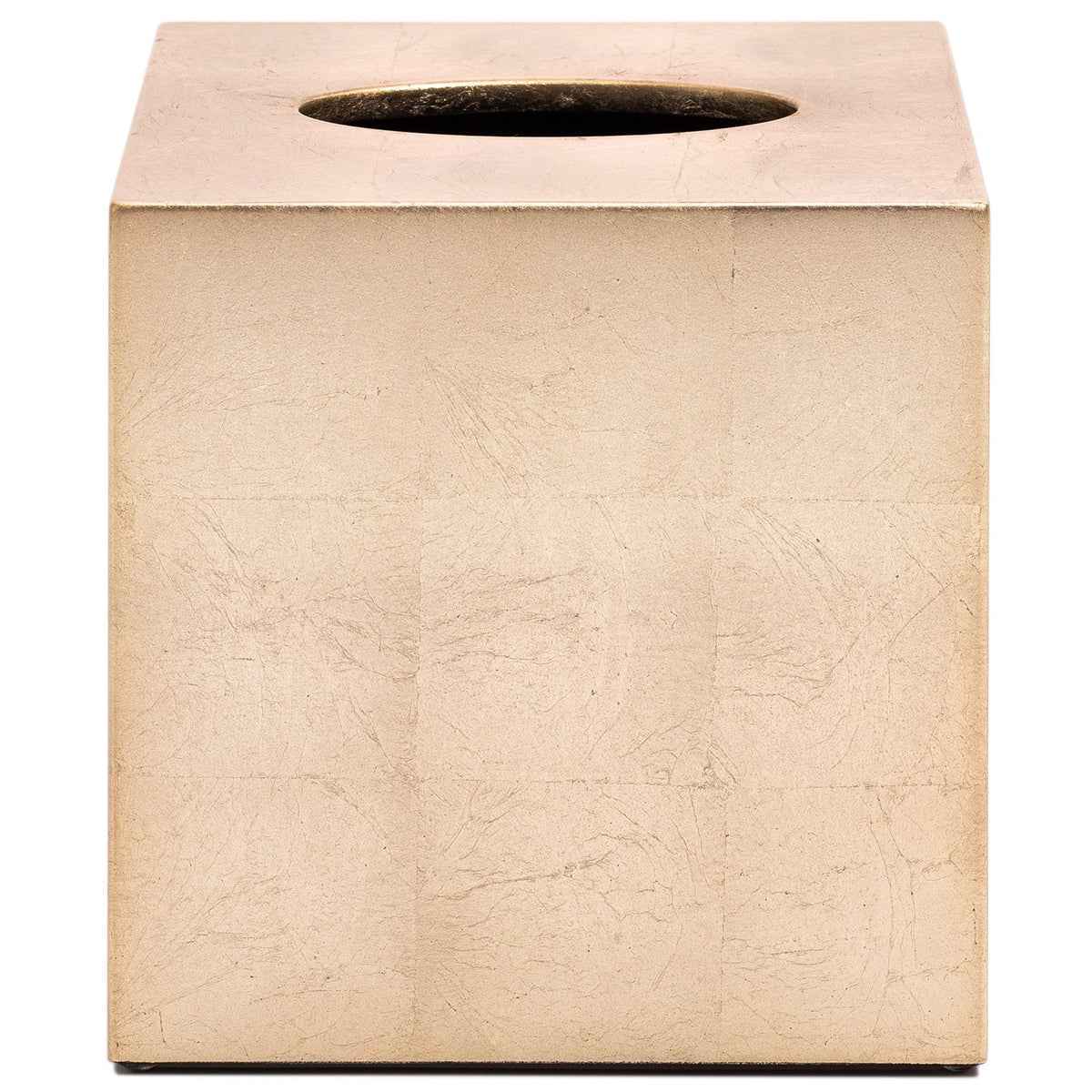 Square Tissue Box Cover - Bone | OKA US