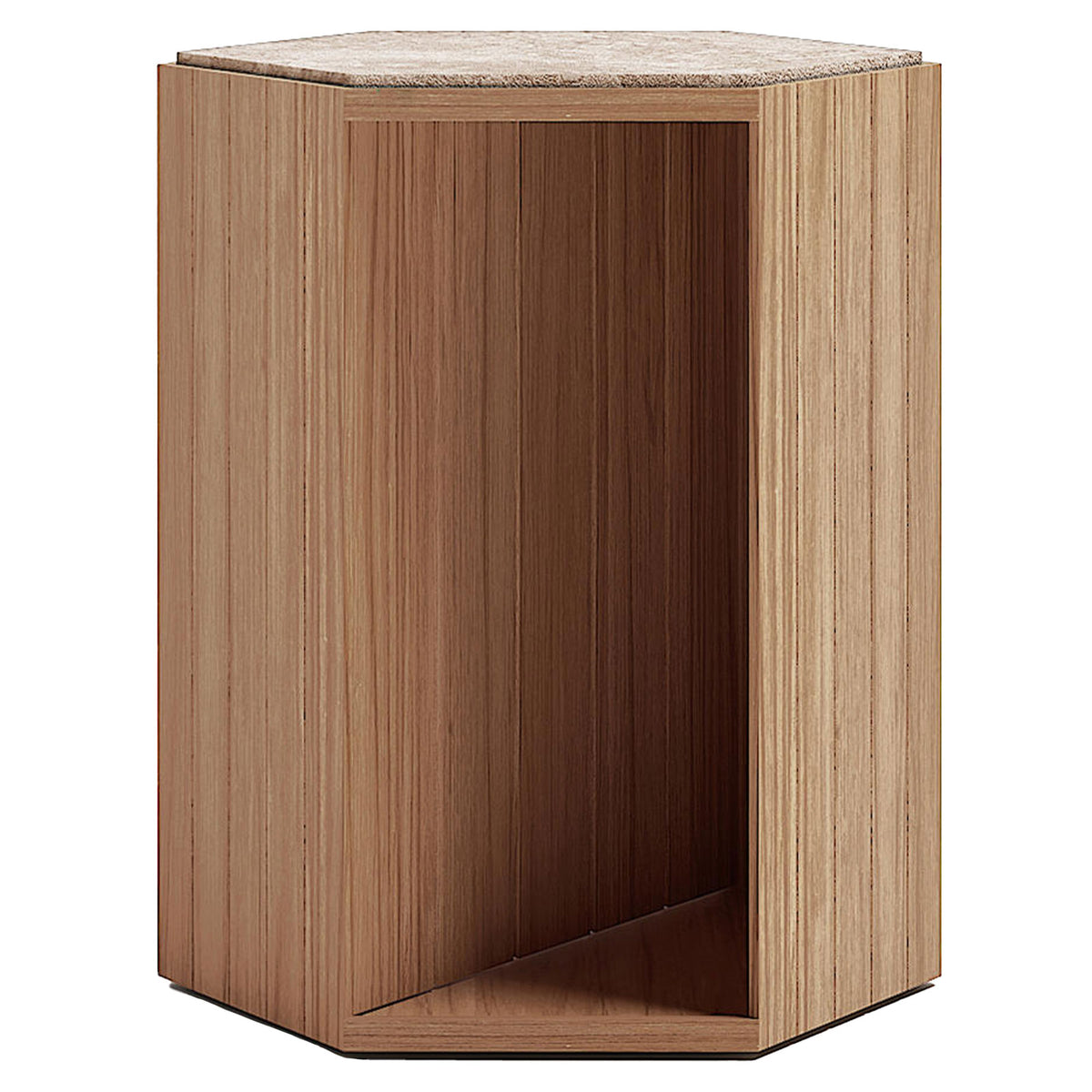 Zeta Asian Teak Outdoor Side Table