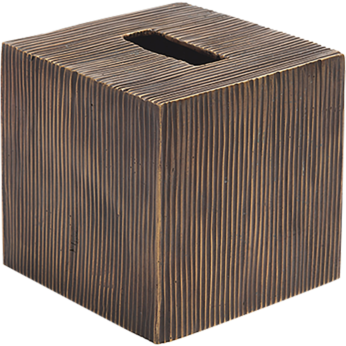 Argo Collection Tissue Box, Bronze