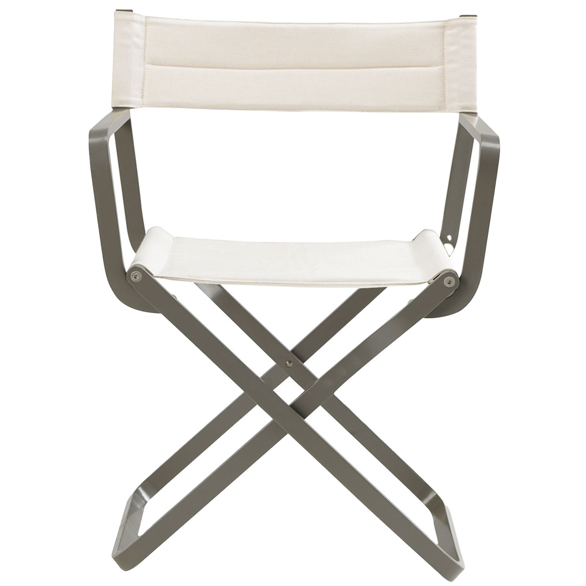 Studios Outdoor Aluminium Director's Chair, White
