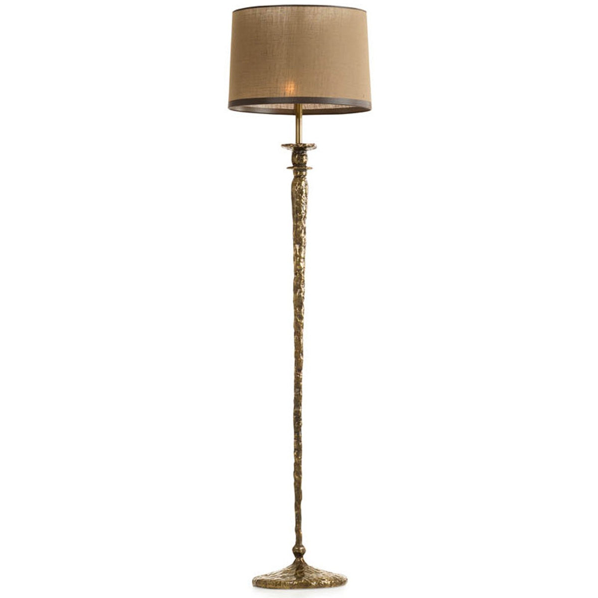 Melting Paris Floor Lamp - Smoked Brass