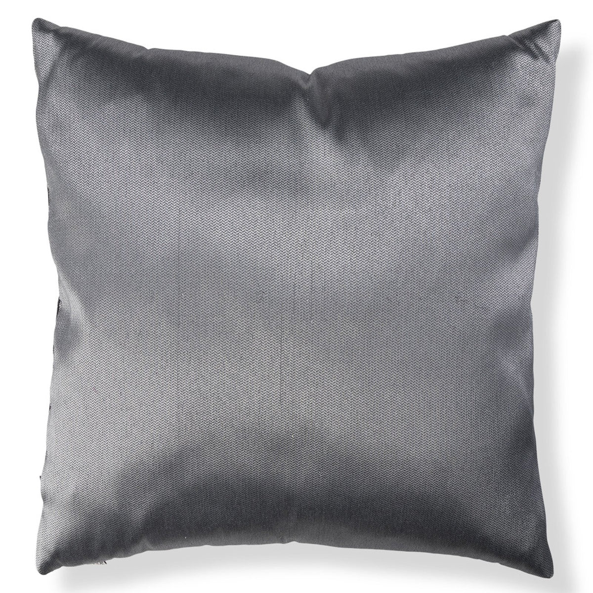 Grey Rococo Cushion