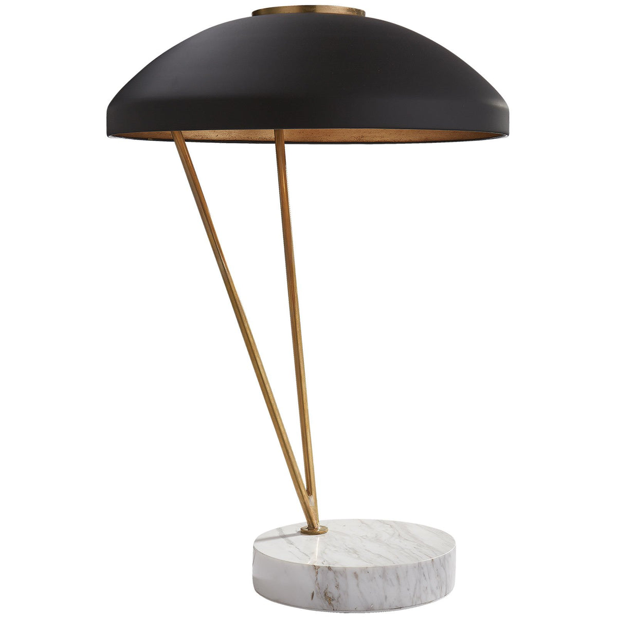 Coquette Desk Lamp, Brass