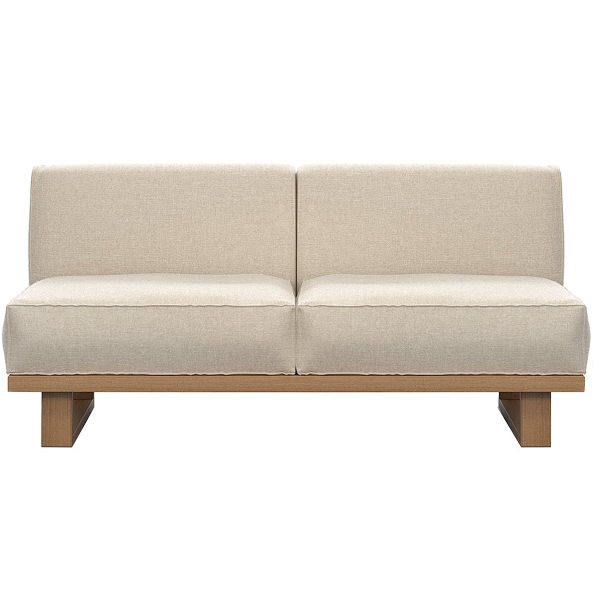 9.zero Outdoor Modular - Armless Sofa