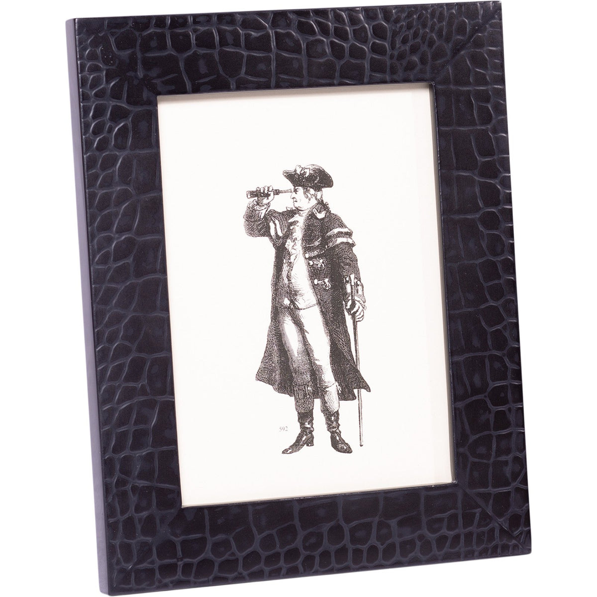 Chelsea Picture Frame Croc Noir