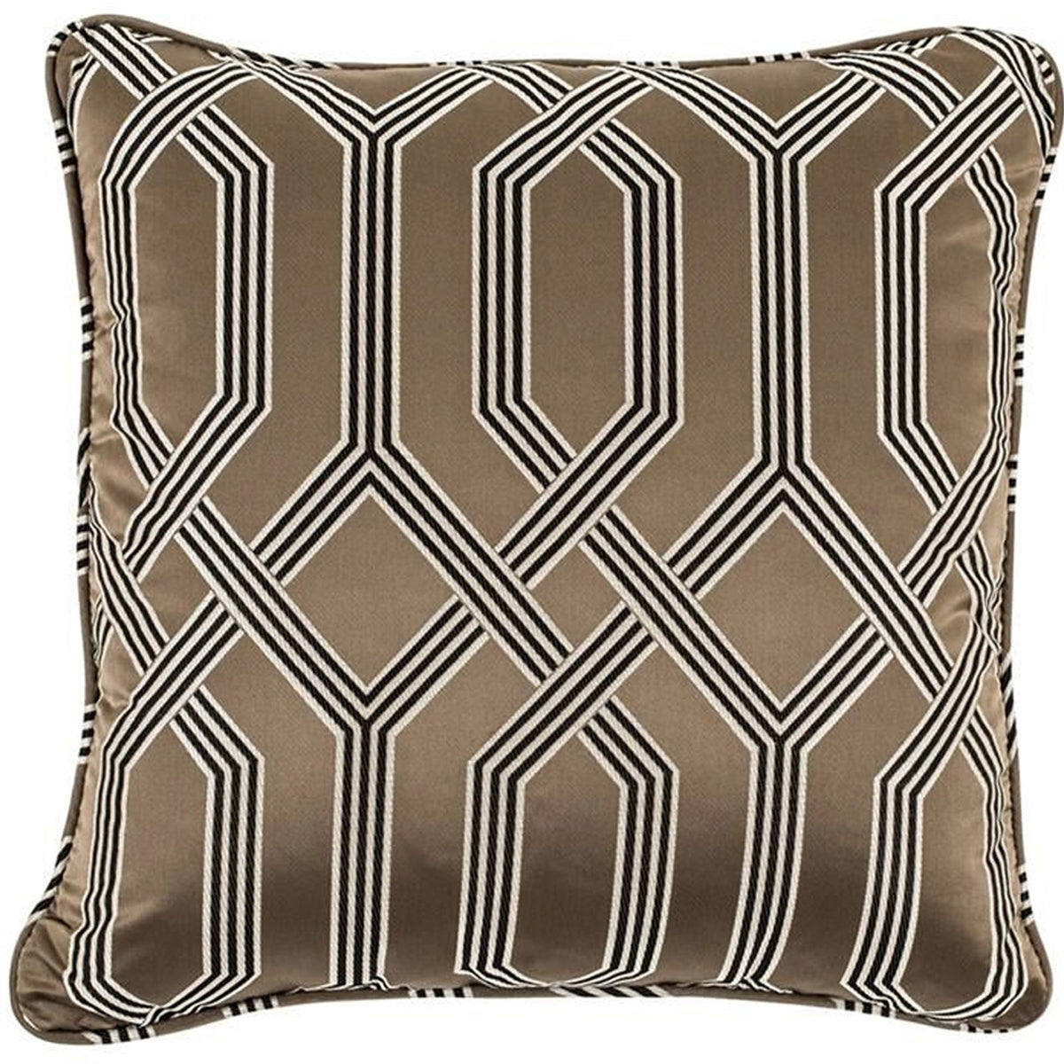 Taupe Fontaine Cushion