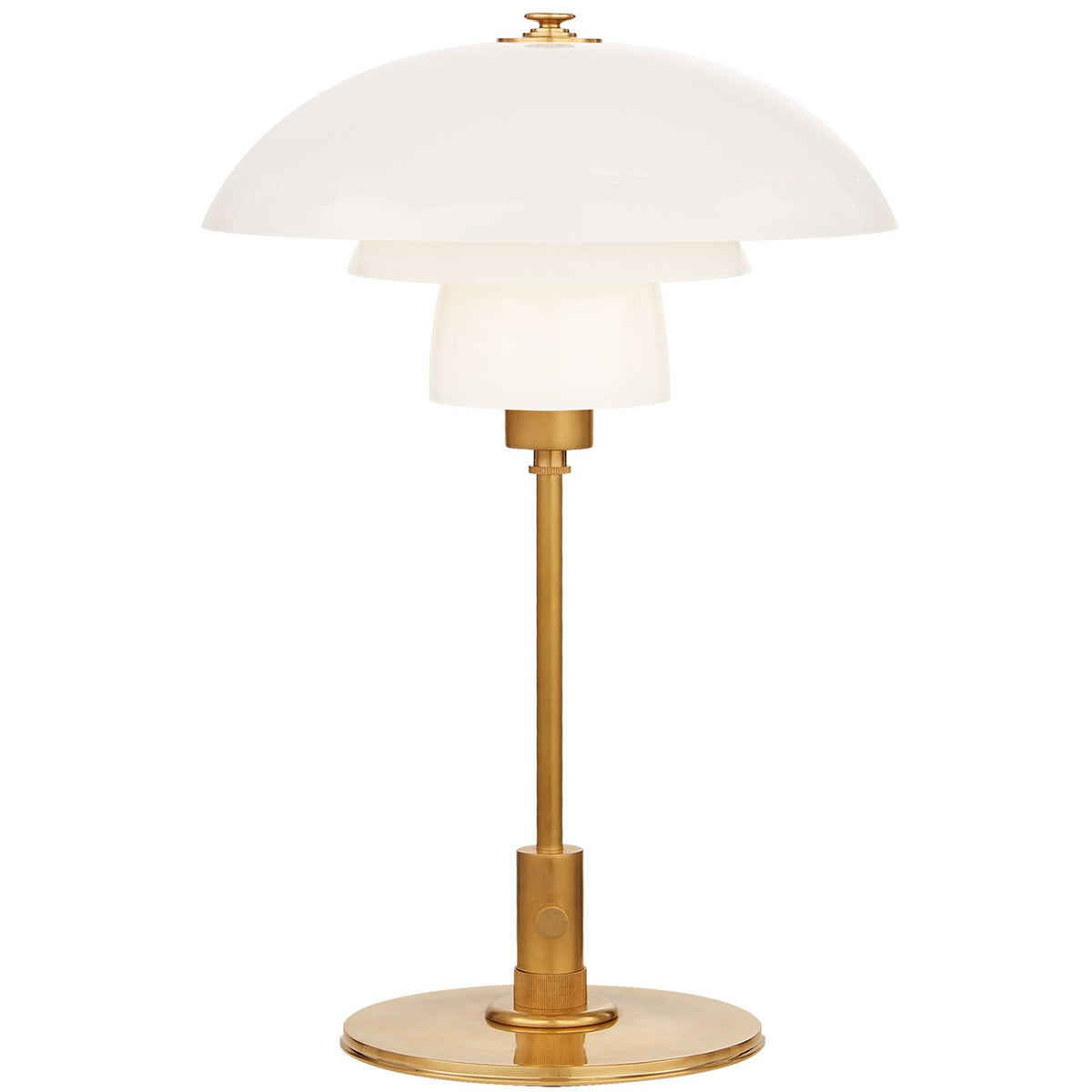 Whitman Desk Lamp, Brass