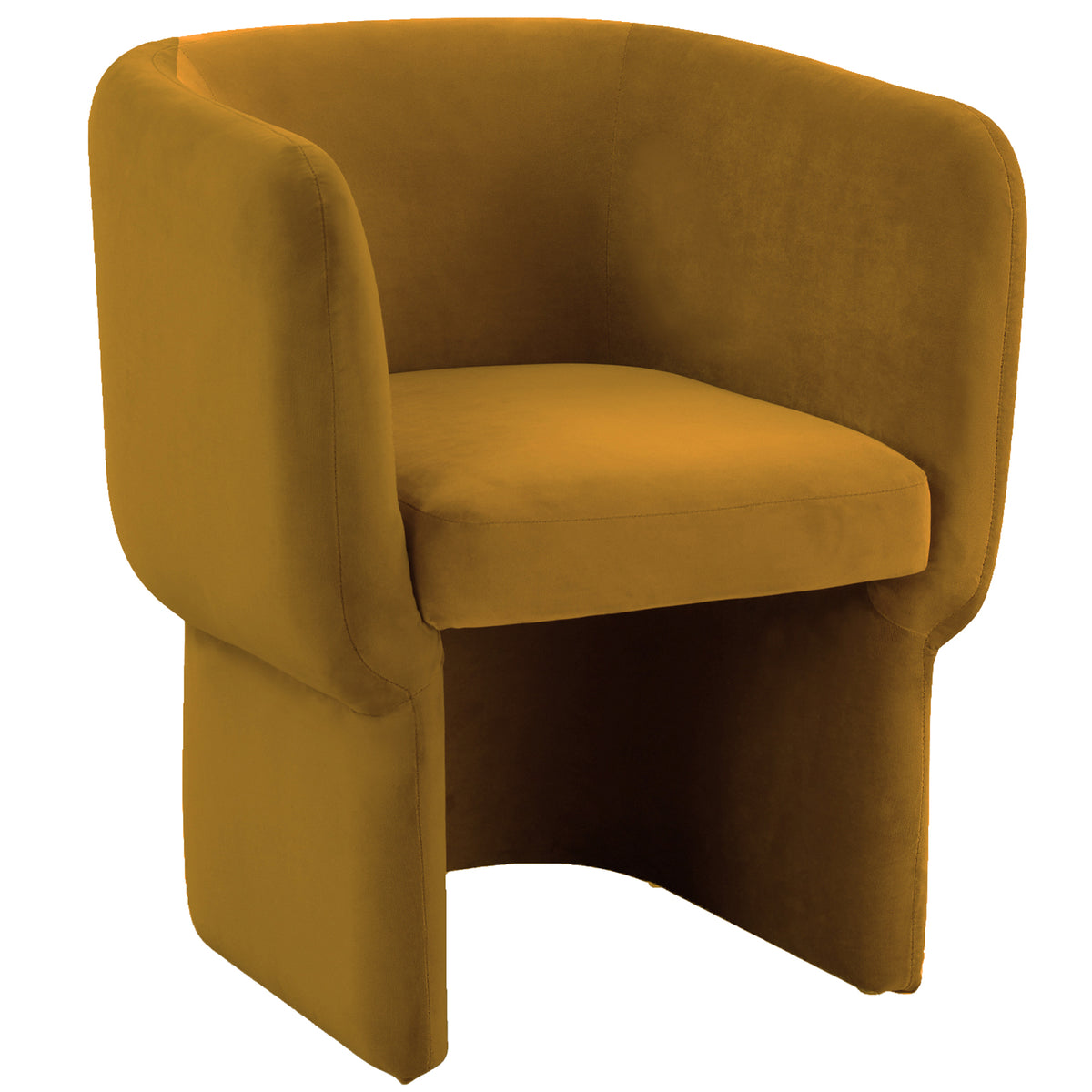 Tempus Occasional Chair, Mustard