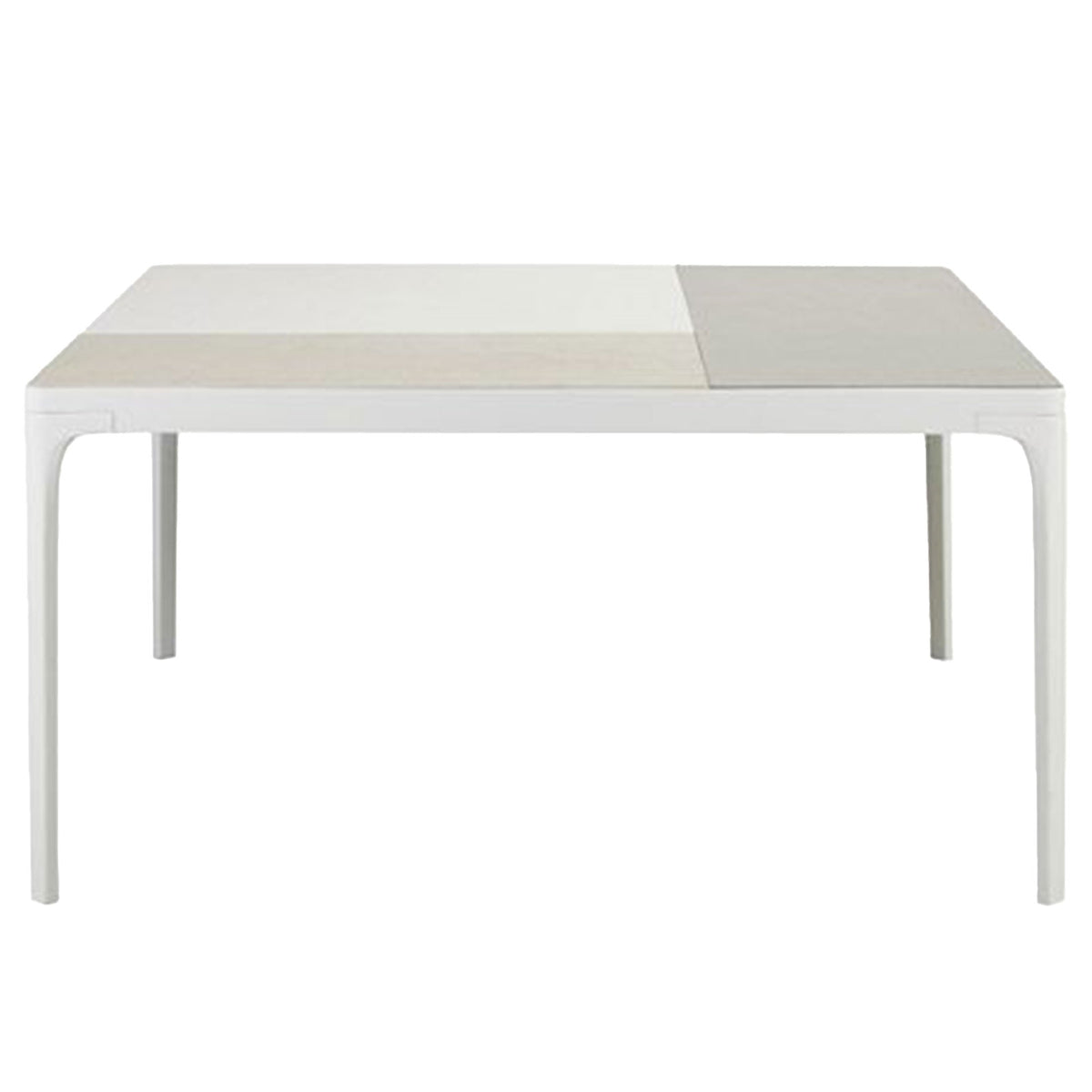 Play Outdoor Aluminium Xl Square Table, Grey