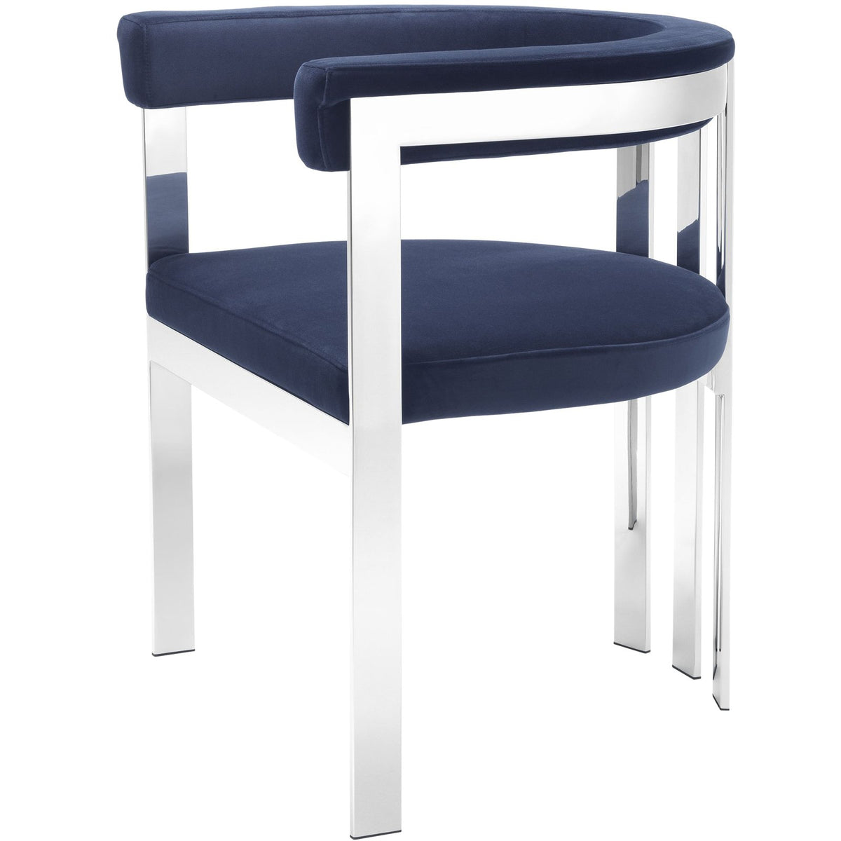 Clubhouse Midnight Blue Dining Chair