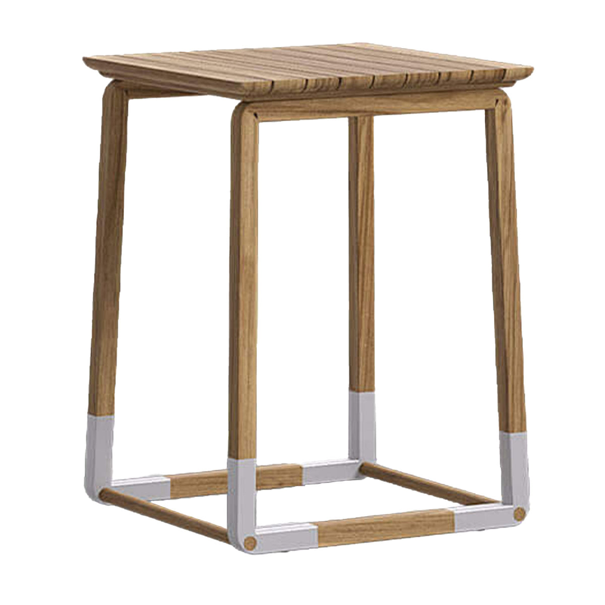 Cycle Teak Outdoor Side Table