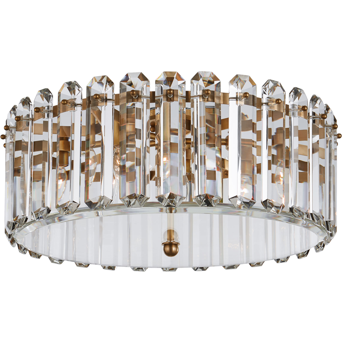 Bonnington Large Flush Mount, Gold