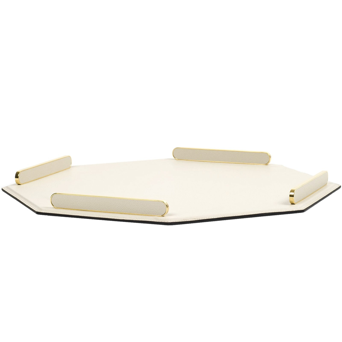 Este Octagonal Tray, Cream